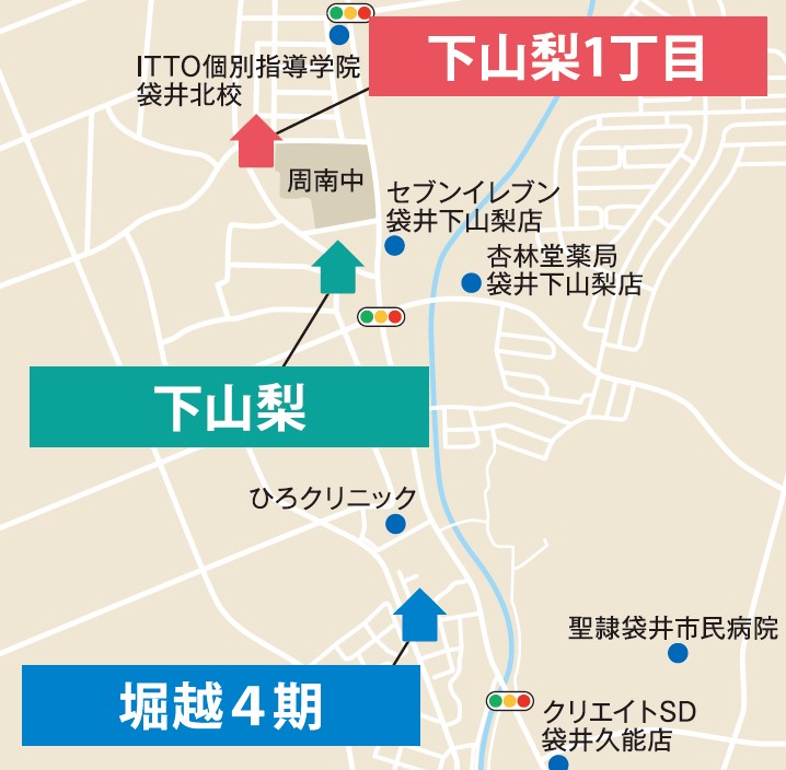 袋井市エリア