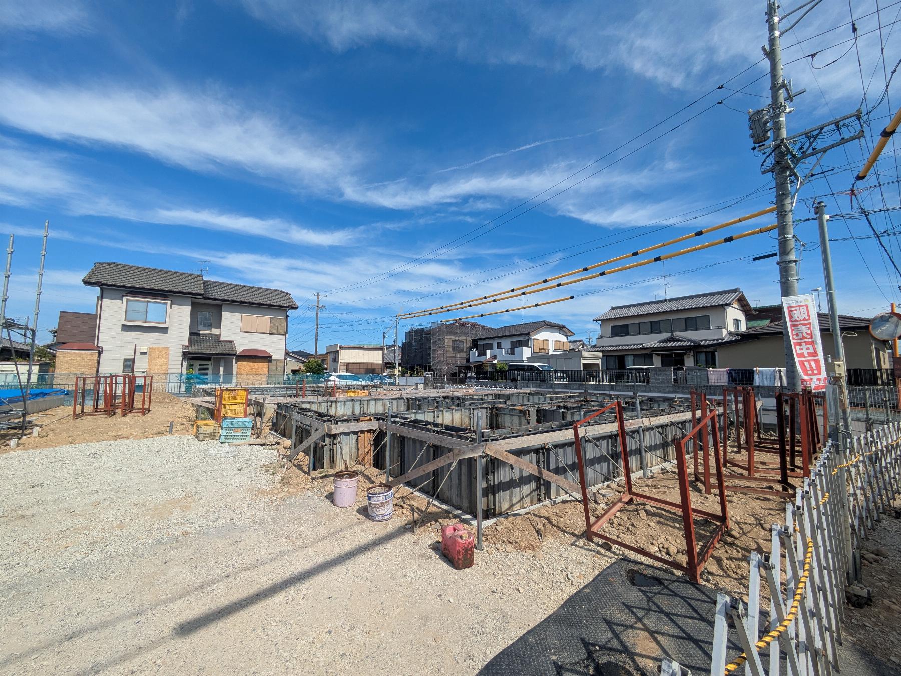 着工しました！(2025年8月2日撮影)